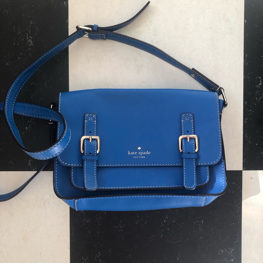 Kate Spade Blue Satchel.
